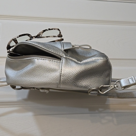 3 for $20☢️American Eagle,mini backpack,or used as a purse,silver - Picture 2 of 7